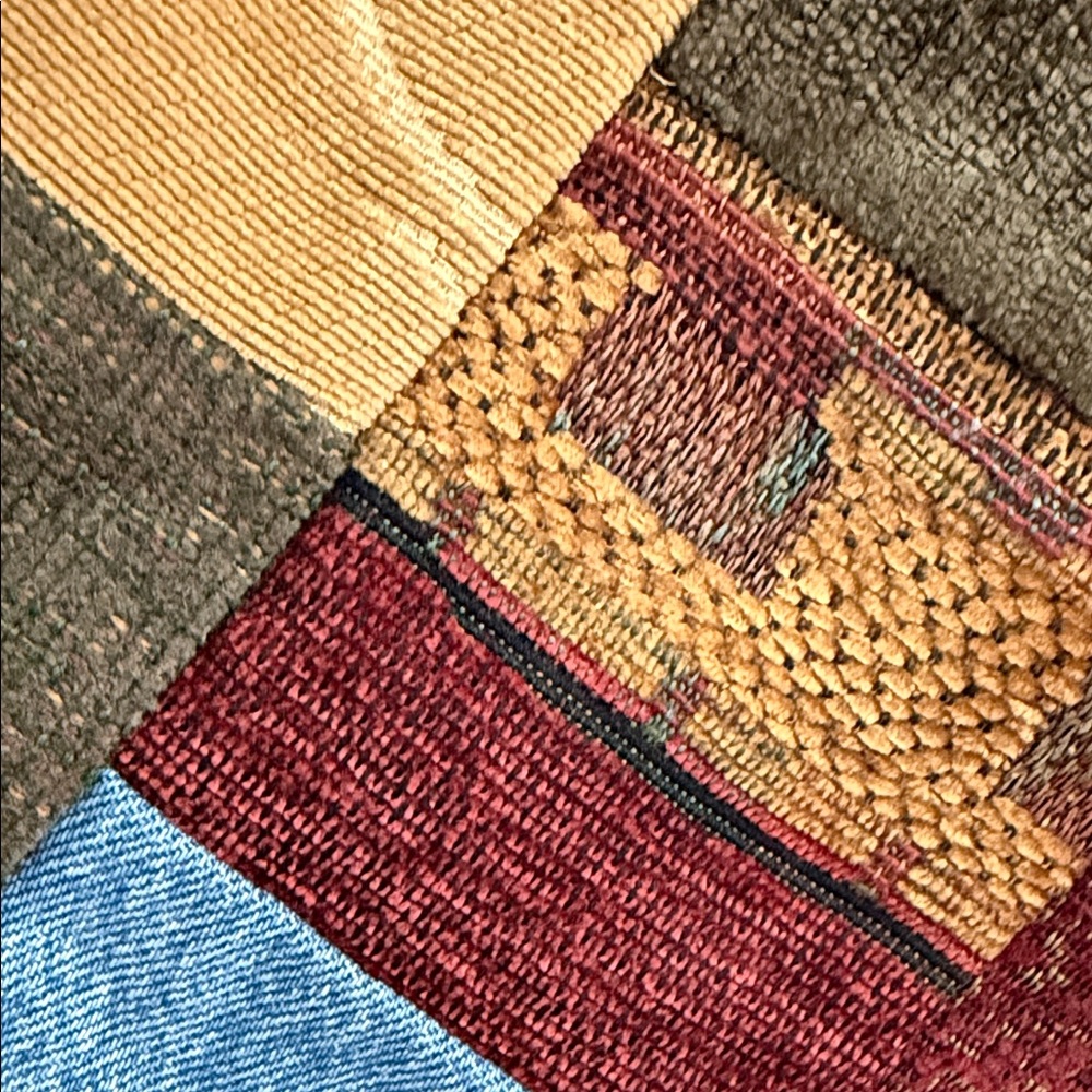 Reversible Patchwork Multicolor Vest - Picture 4 of 8